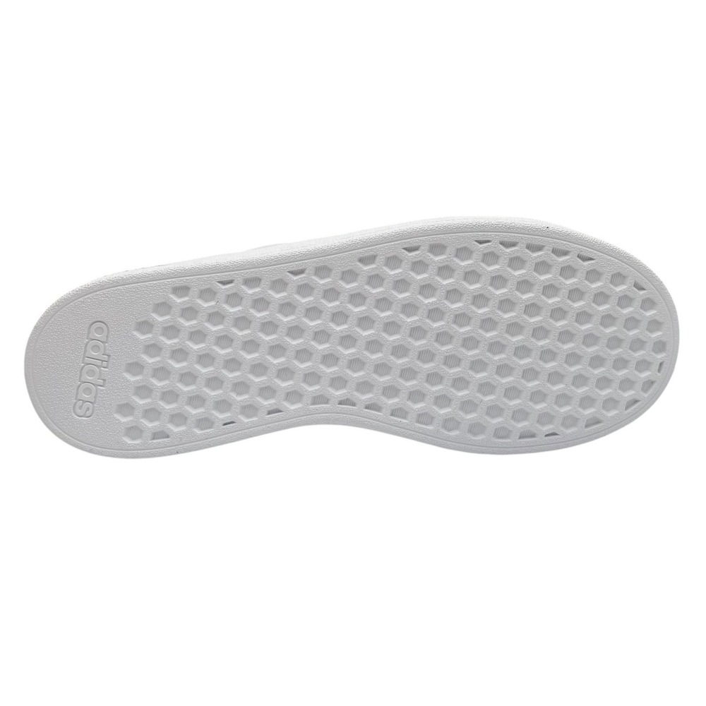 adidas Grand Court 2.0 Youth Boys Girls Sneaker Size 4 Black-White Low Top Shoes - Picture 7 of 12